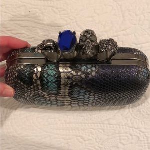Faux Alexander McQueen Clutch